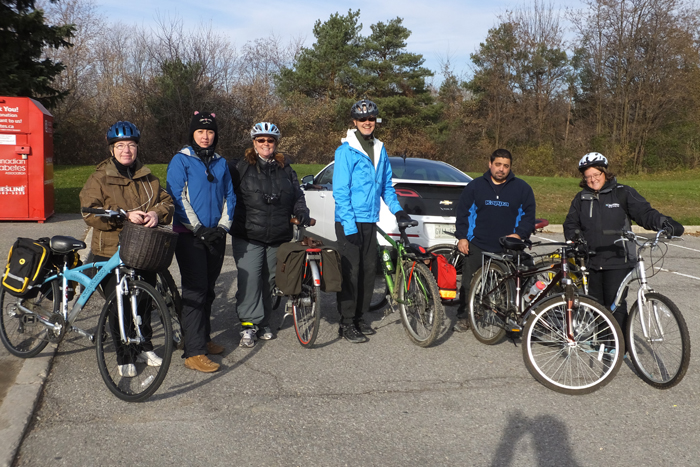 Bike the Creek Planning Ride, Nov 15, 2013