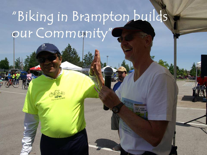 Biking in Brampton builds our Community Video