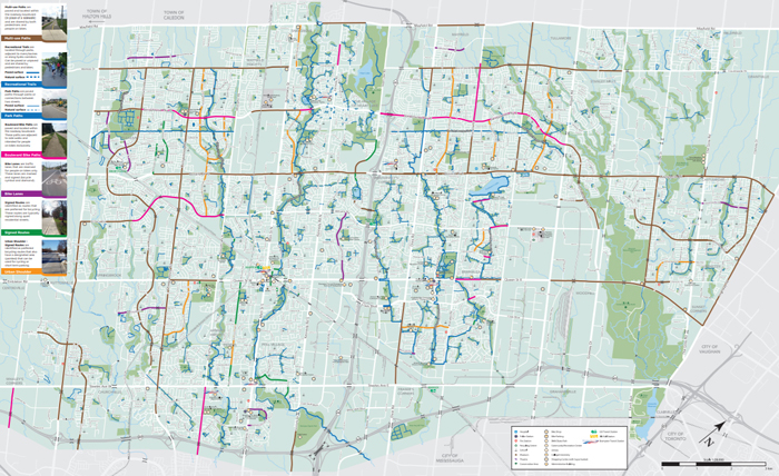 Brampton Map With Directions Trail Maps And Routes - Bikebrampton