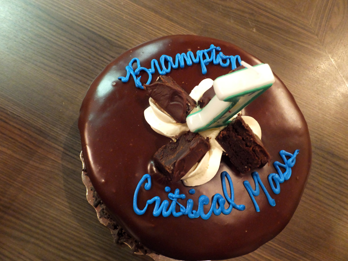 Brampton Critical Mass Cake