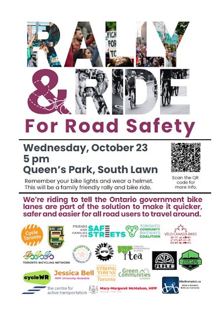 Bike Lane Ban – Queens Park Rally