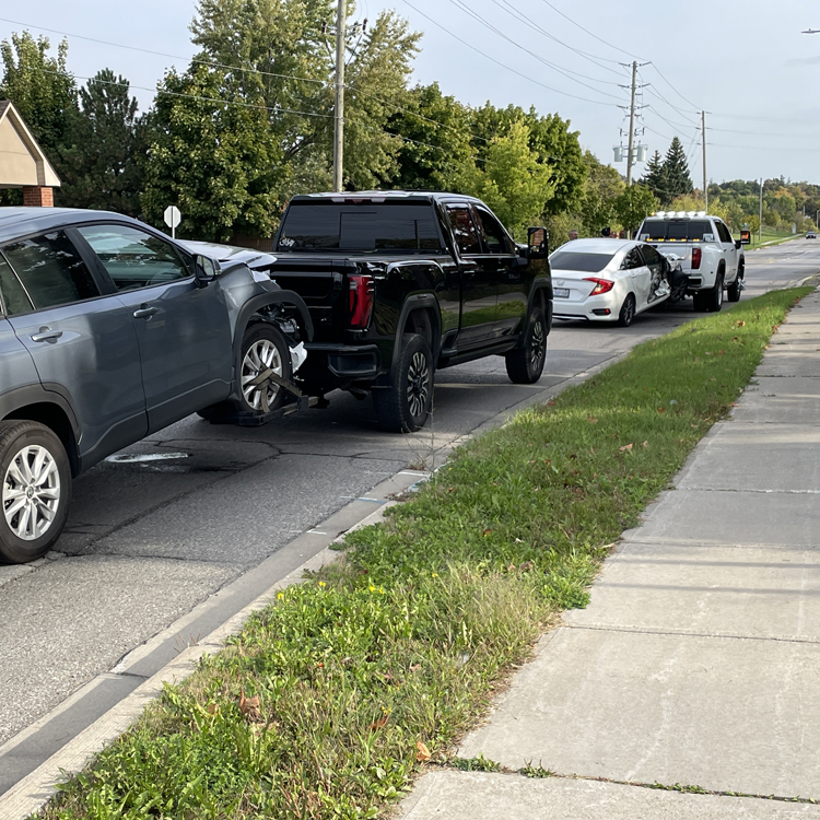 Brampton Car crash 2024